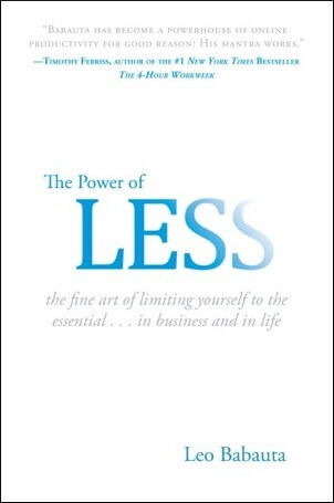 Best Motivational Books 30 - The Power of Less