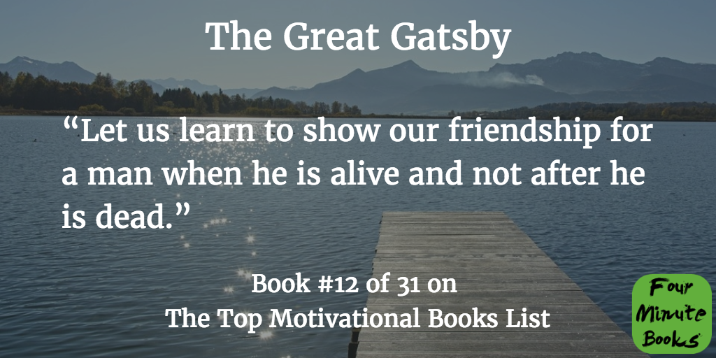 Top Motivational Books Quote 12 - The Great Gatsby
