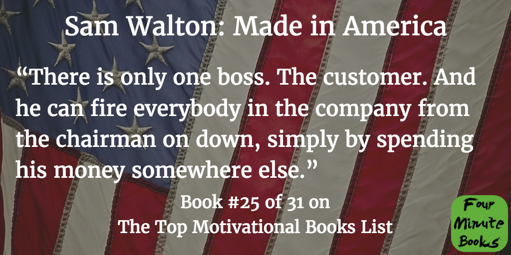 Top Motivational Books Quote 25 - Sam Walton: Made in America