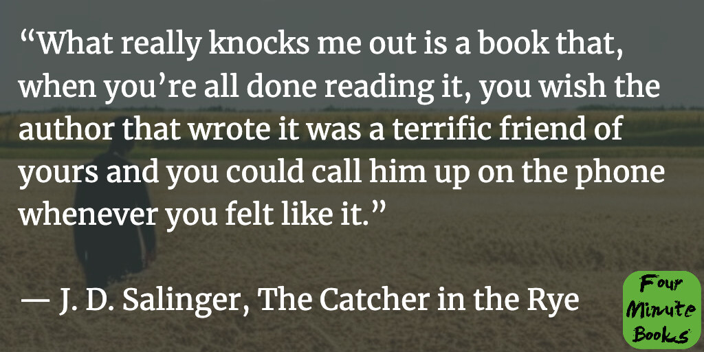 The Catcher in the Rye Quotes #1