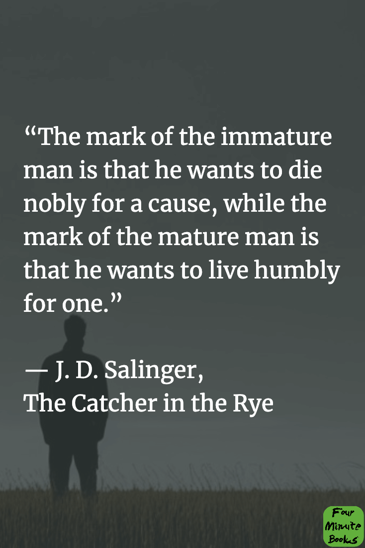 The Best Lines From The Catcher in the Rye #23