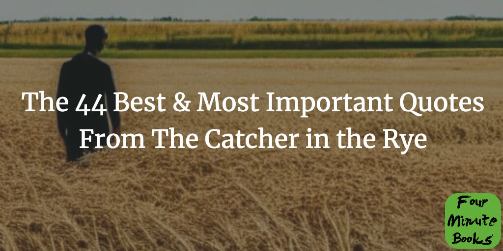 The 44 Best Quotes From The Catcher in the Rye Cover
