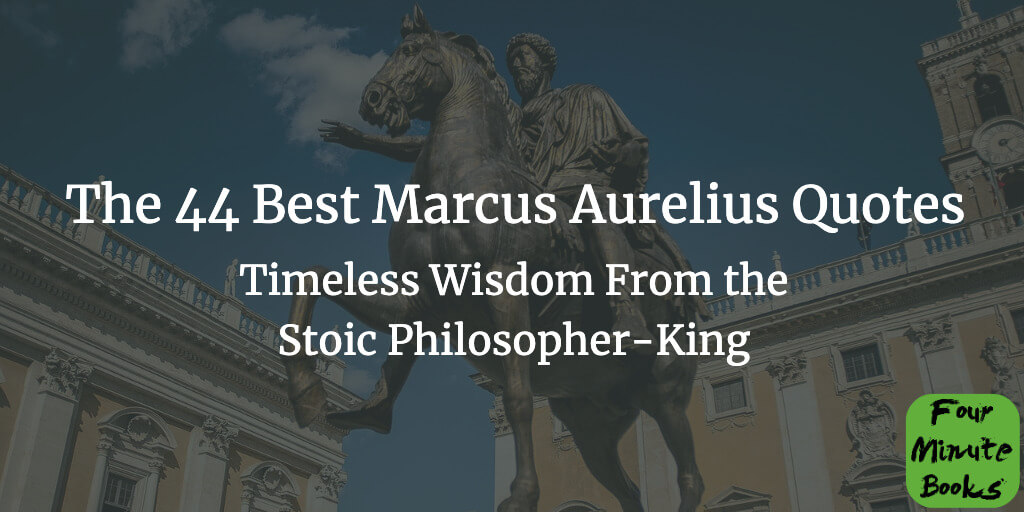 The 44 Best Marcus Aurelius Quotes Cover