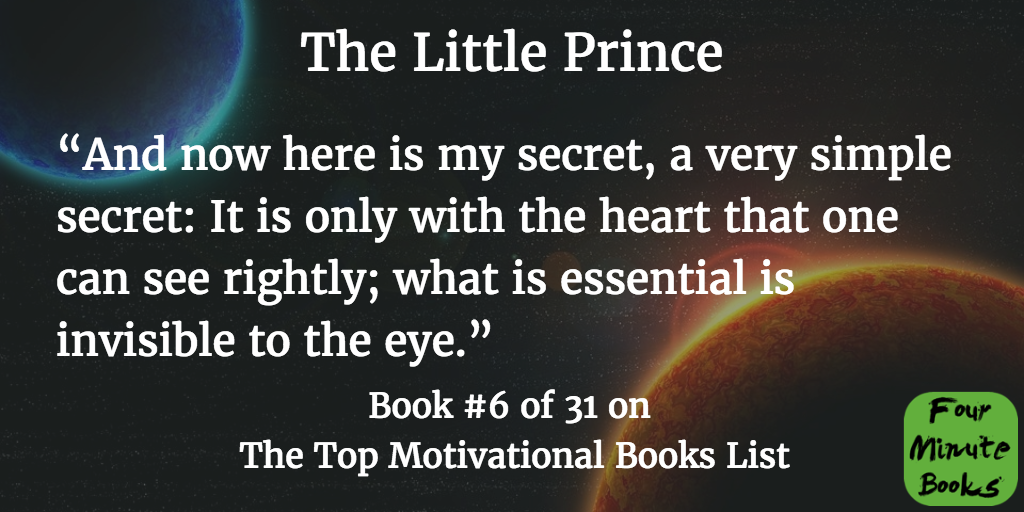 Top Motivational Books Quote 6 - The Little Prince