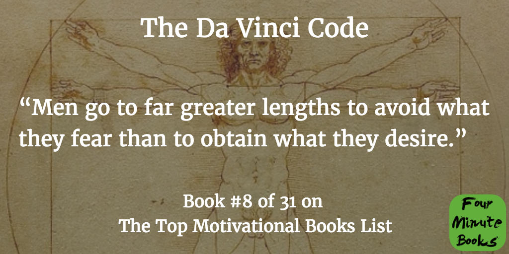 Top Motivational Books Quote 8 - The Da Vinci Code