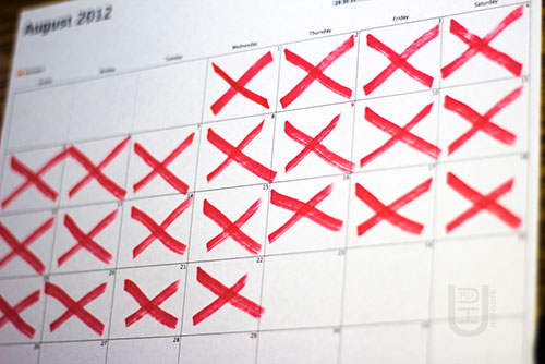 The Habit Blueprint Summary Seinfeld Calendar
