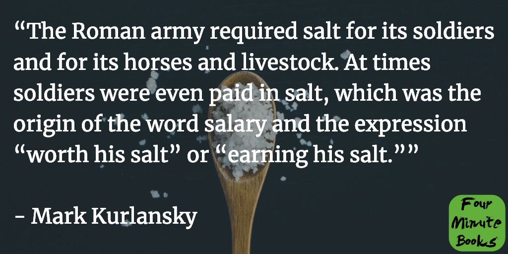 Salt: A World History Summary