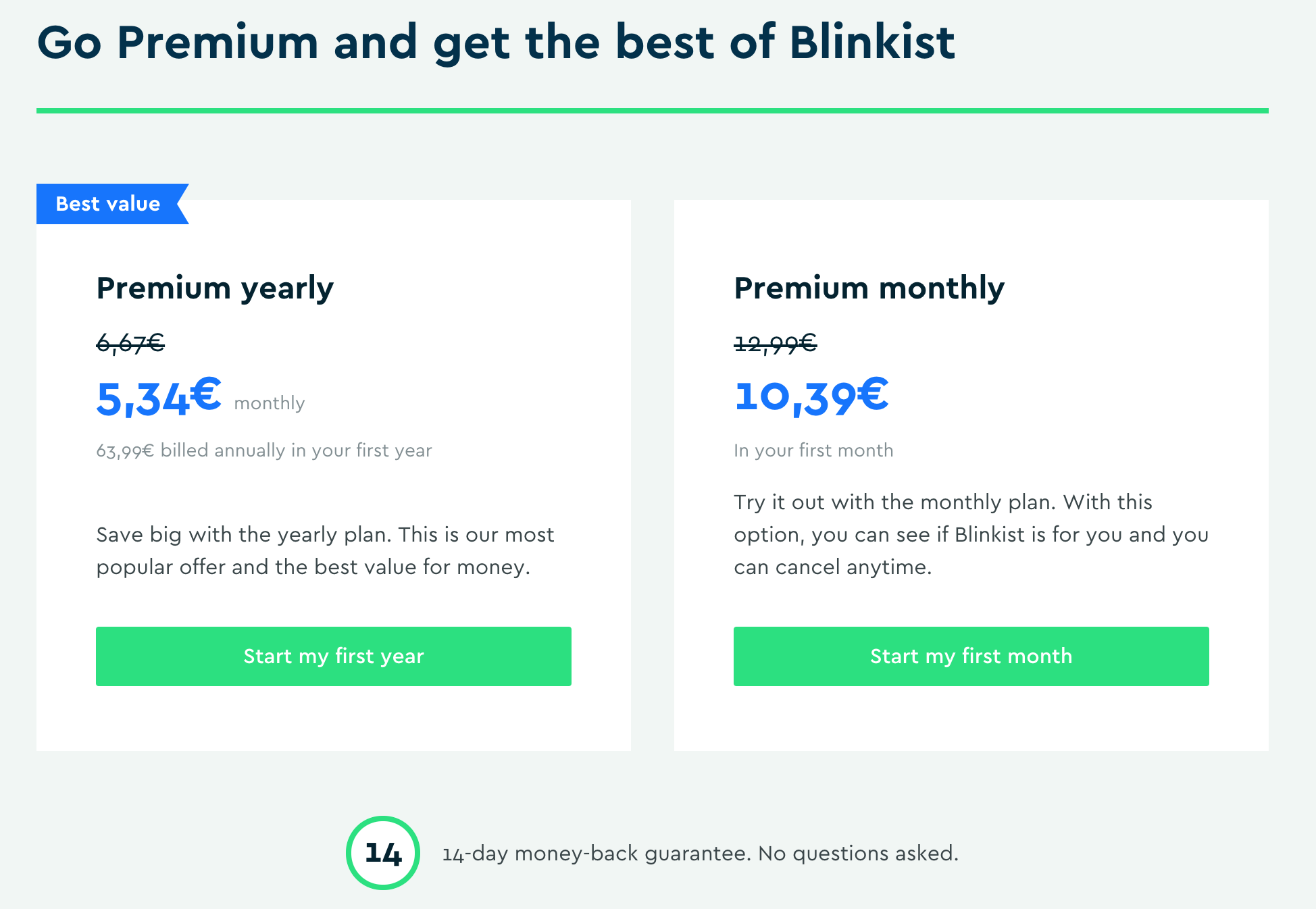 Blinkist Review 2019 Pricing