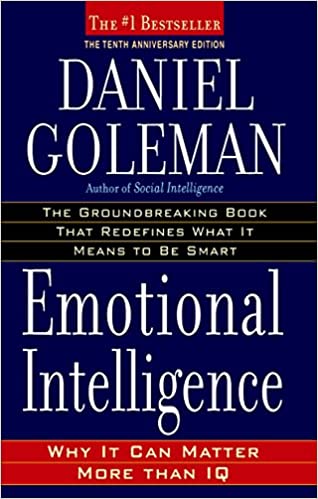 Emotional Intelligence Book Cover (Best Books on Psychology About Emotions)