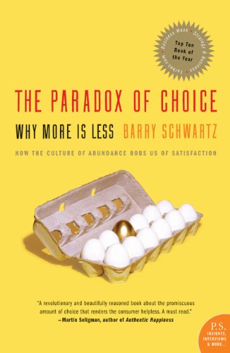 The Paradox of Choice Book Cover