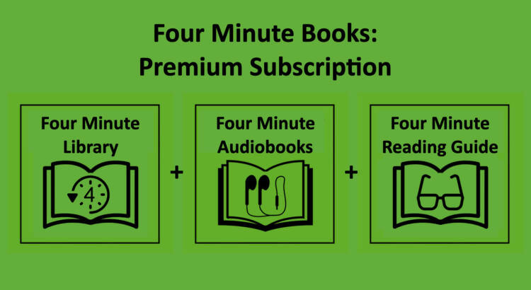 Four Minute Books Premium Subscription Cover