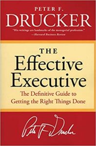 Best Leadership Books #3: The Effective Executive
