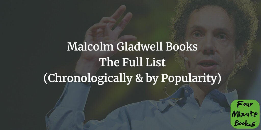 Malcolm Gladwell Books Cover
