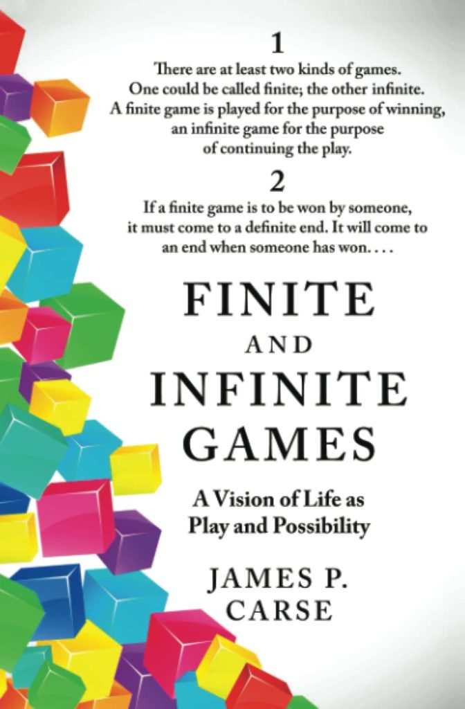 The Most Life-Changing Books #1: Finite and Infinite Games