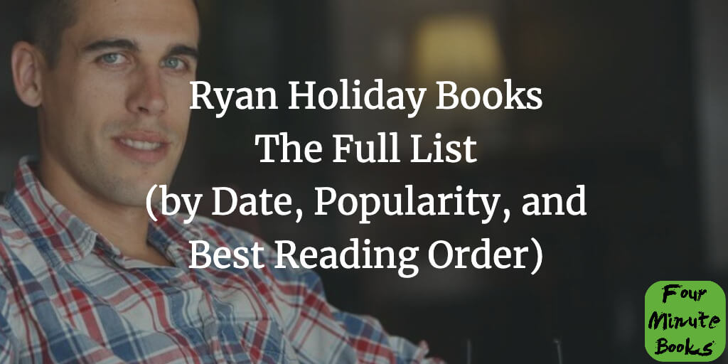 Ryan Holiday Books Cover