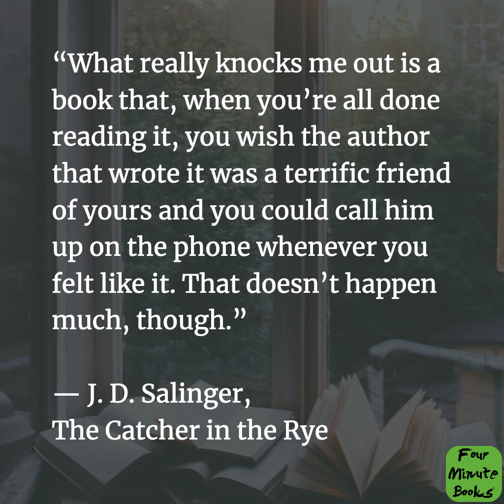 Quotes from The Catcher in the Rye #13