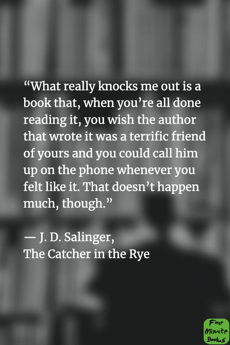 The Best Lines From The Catcher in the Rye #20