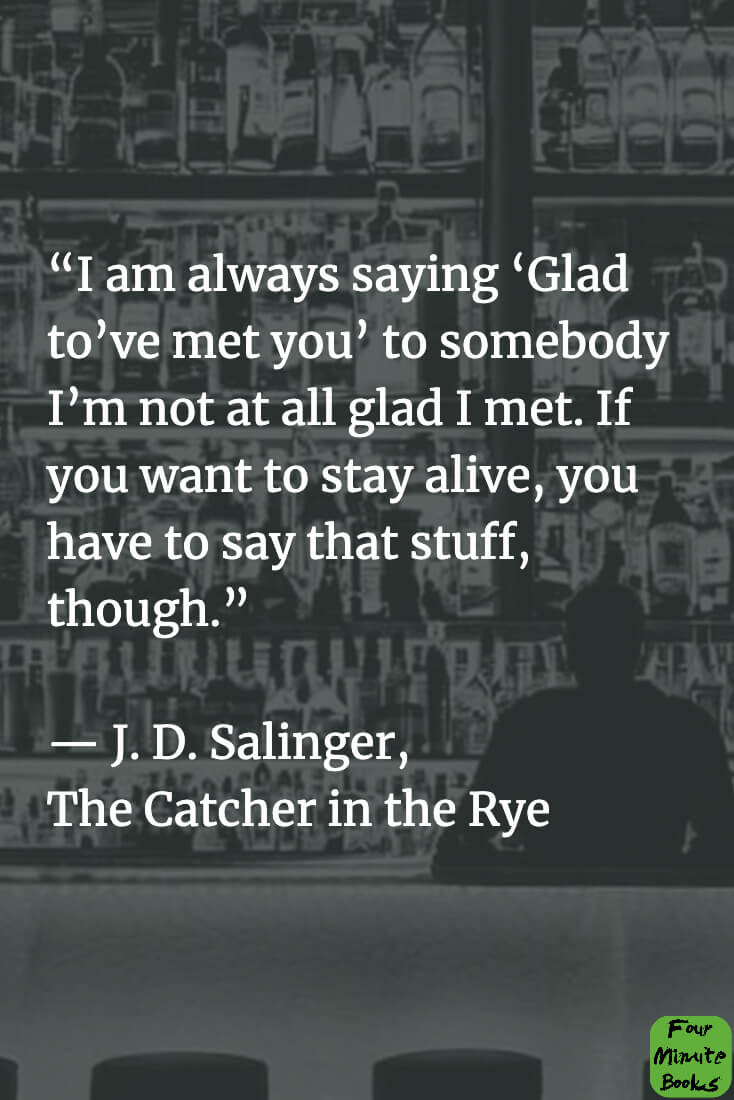 The Best Lines From The Catcher in the Rye #22