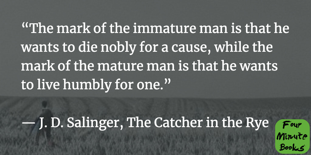The Catcher in the Rye Quotes #3
