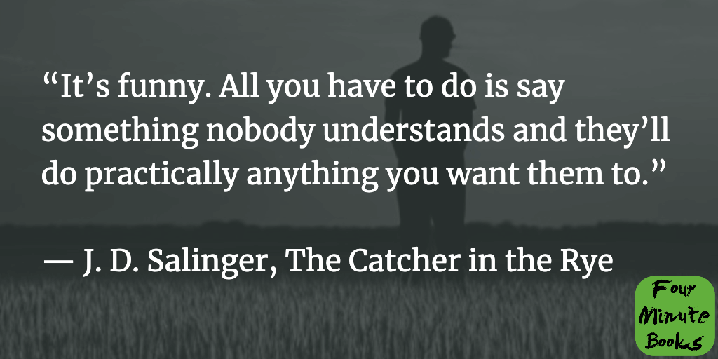 The Catcher in the Rye Quotes #4
