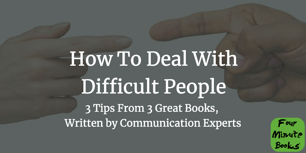 How To Deal With Difficult People Cover