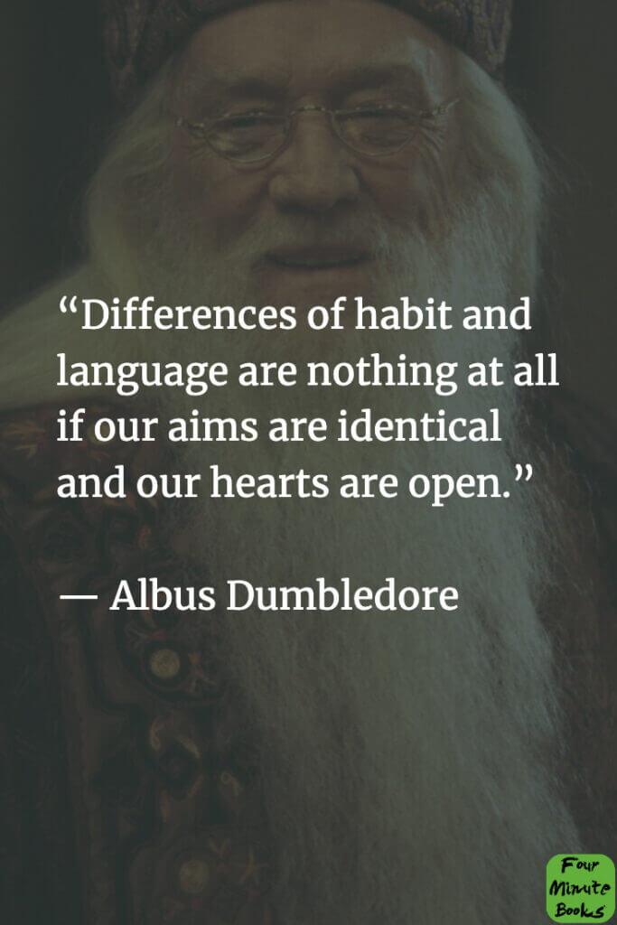 21 Albus Dumbledore Quotes About Character, Kindness, and Magic #18