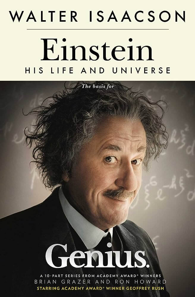 Albert Einstein Quotes Book Cover, Biography, Walter Isaacson