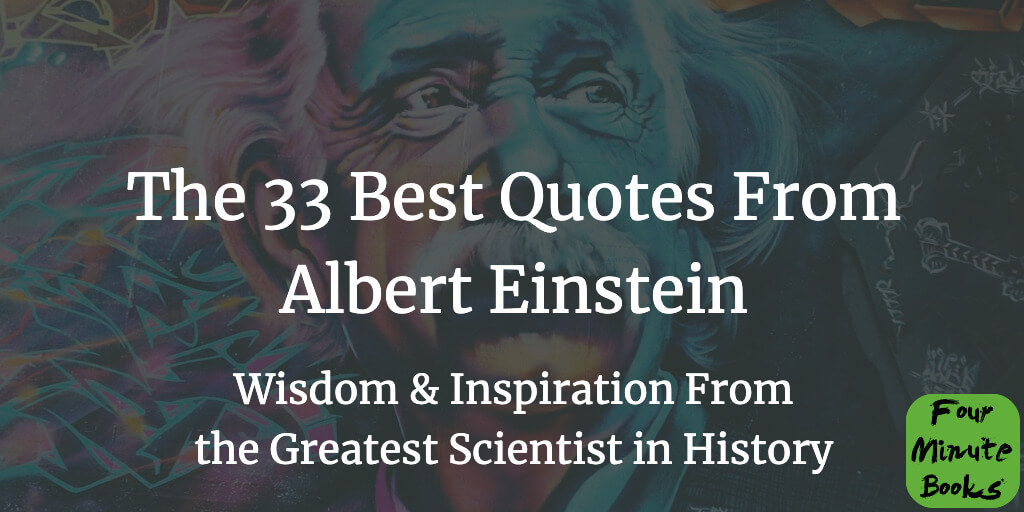 The 33 Best Albert Einstein Quotes Cover